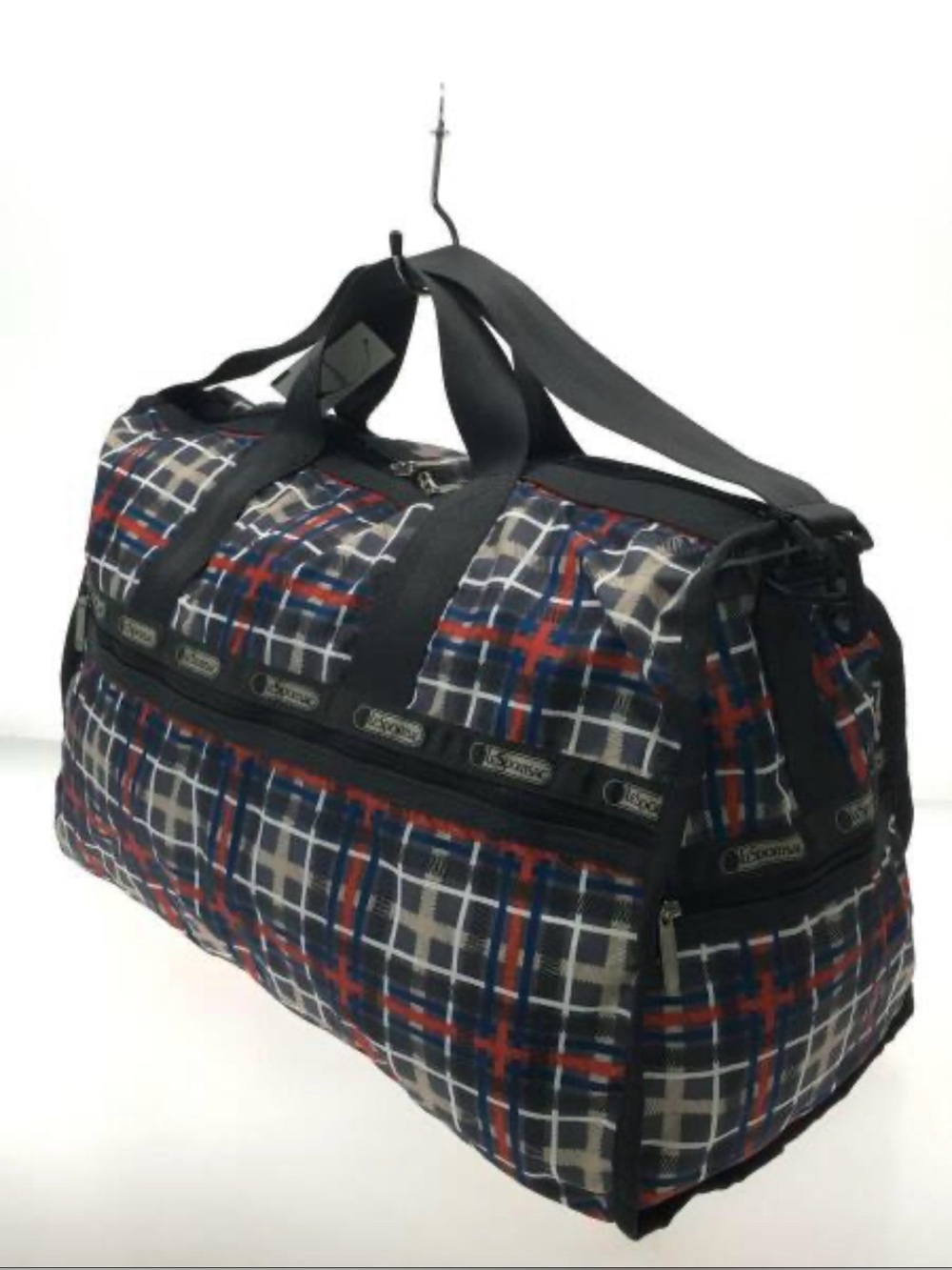 LeSportsac Prep School Plaid Weekend Duffle Bag